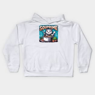 Feline Chef's Soupreme Kids Hoodie